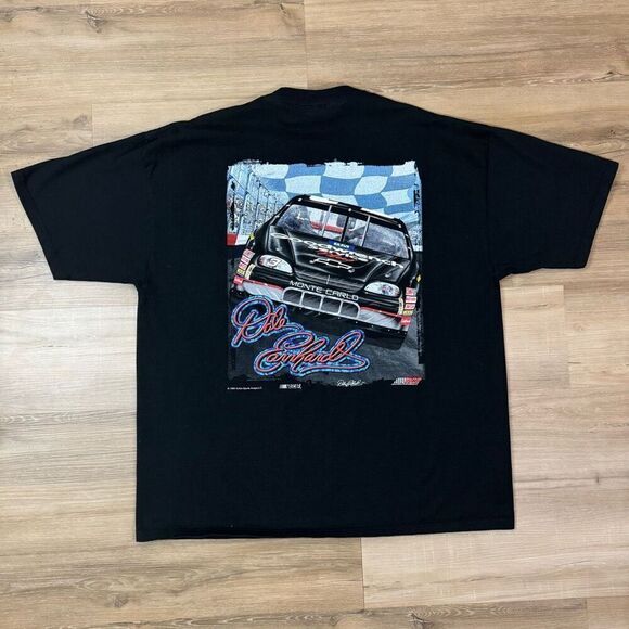 Vintage Nascar XL Dale Earnhardt A Tough Act To Follow Black Graphic Tee 1999 - Picture 3 of 4